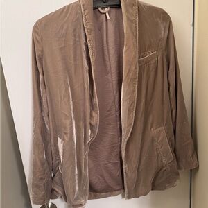 Free People Elegant Tan Women's Jacket
